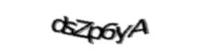 Security check image, please type the characters shown